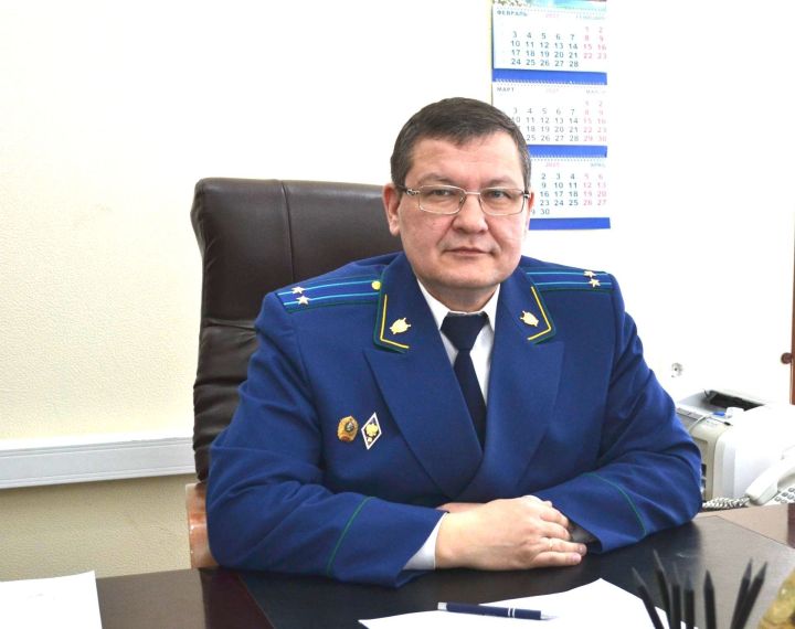 прокурор Верхнеуслонского района Эдуард Садреев